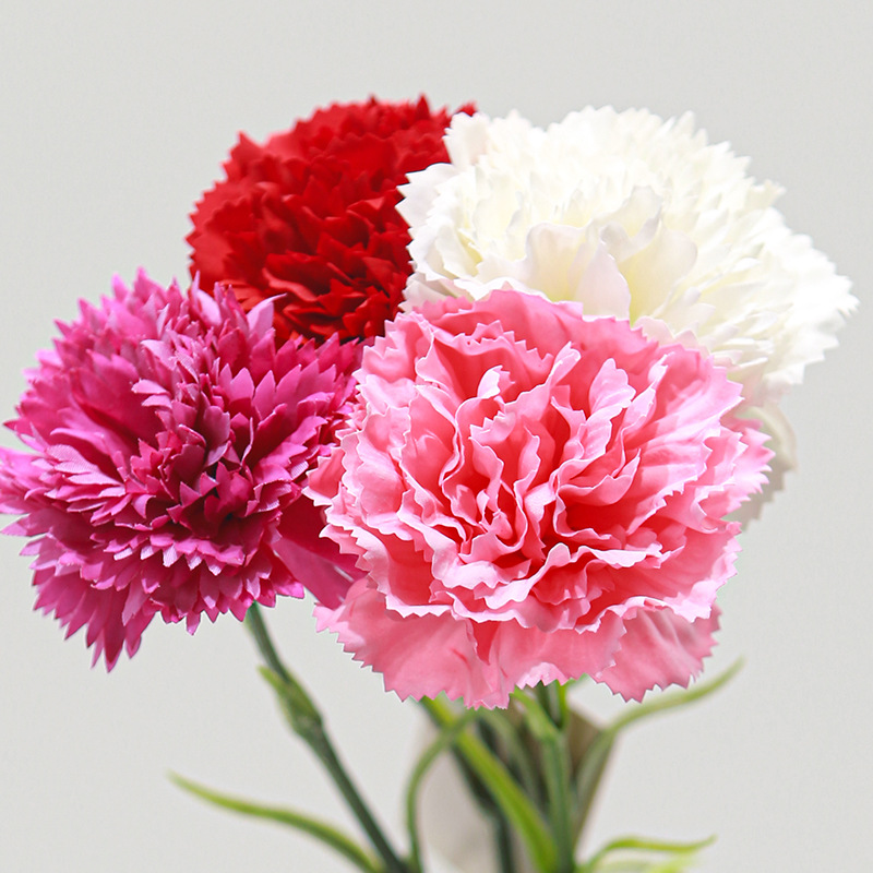 Artificial Carnation Single Stem Wholesale | Kingyee Flora