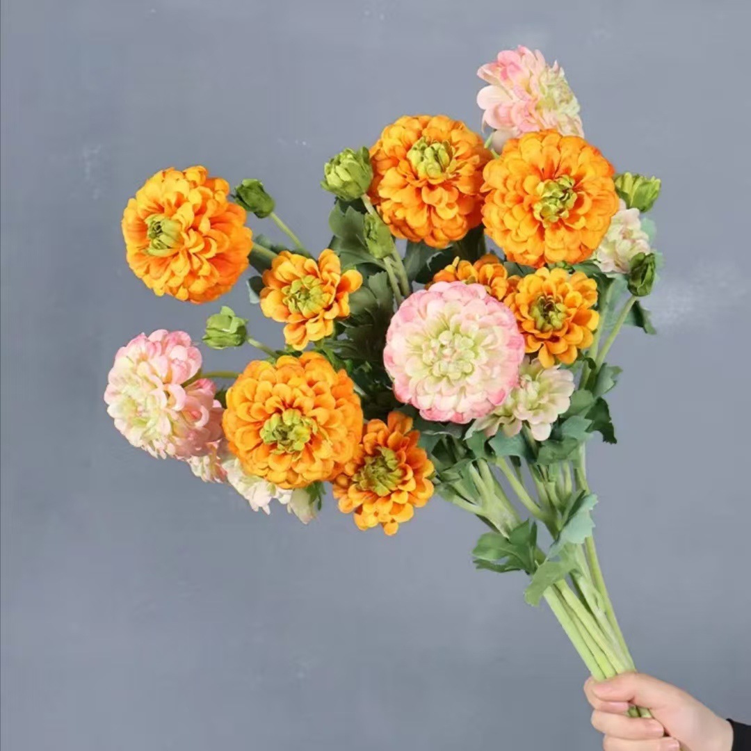 Artificial Dahlia Flower Stem Wholesale | Kingyee Flora - Image 5