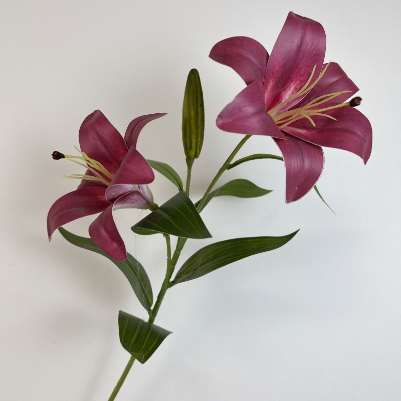 Artificial Lily Stems | Real Touch Faux Lilies - Image 8