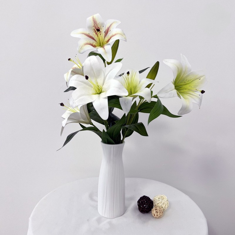 Artificial Lily Stems | Real Touch Faux Lilies - Image 6