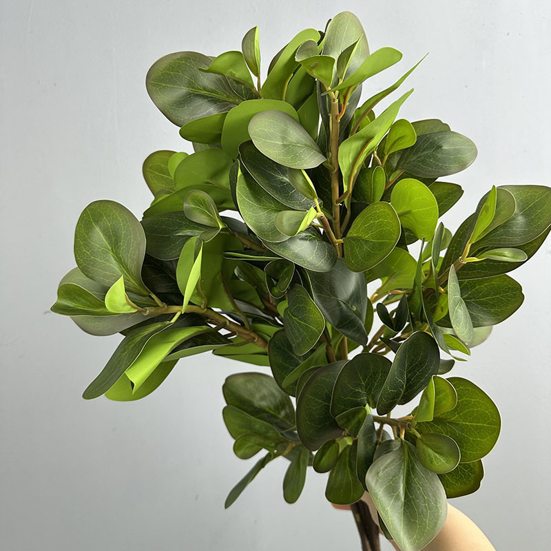 Artificial Peperomia Filler Greenery Wholesale | Kingyee Flora