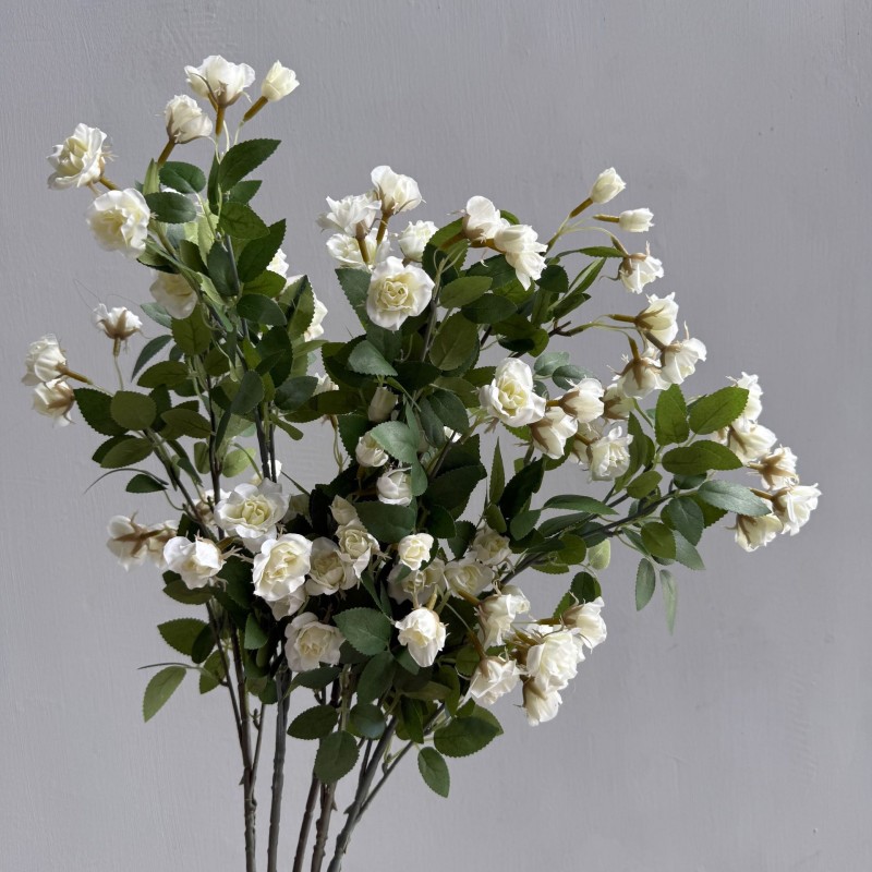 Artificial Mini Multi-Head Rose Flower Stem Wholesale | Kingyee Flora - Image 12
