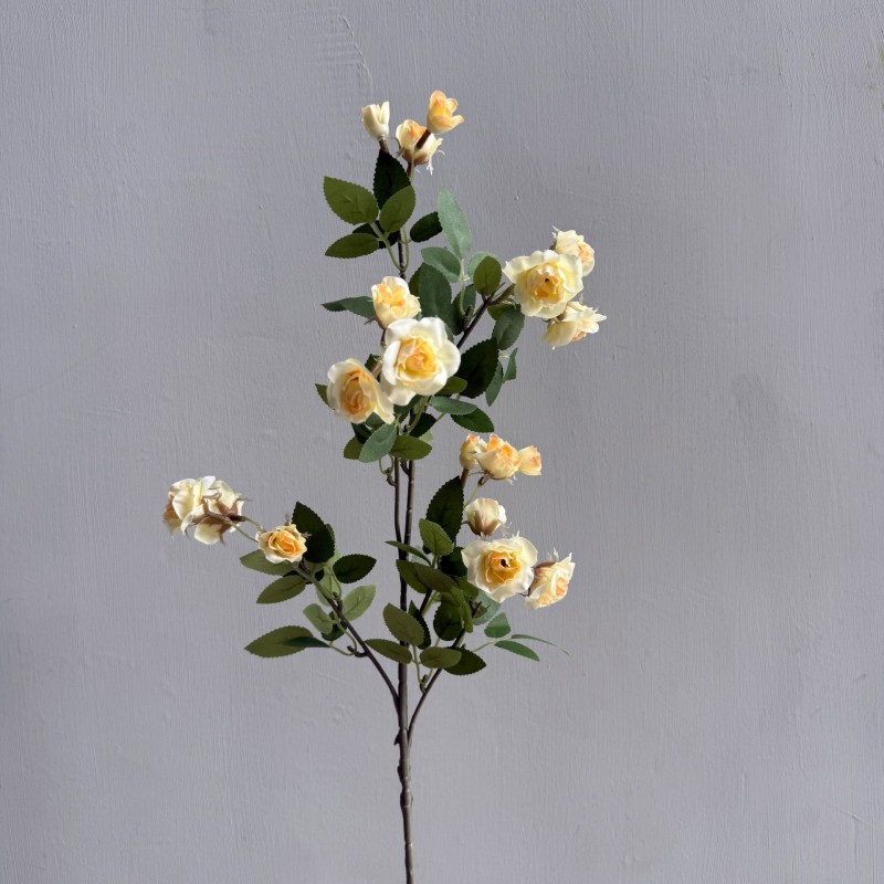 Artificial Mini Multi-Head Rose Flower Stem Wholesale | Kingyee Flora - Image 16