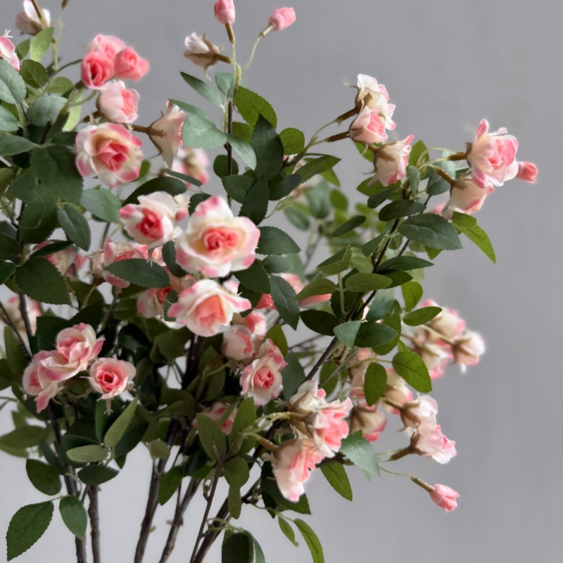 Artificial Mini Multi-Head Rose Flower Stem Wholesale | Kingyee Flora - Image 8