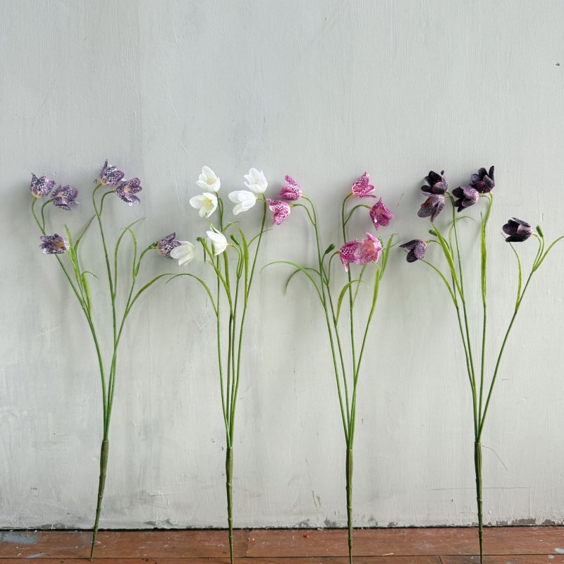 Artificial Fritillaria (Snake's Head) Flower Stem Wholesale | Kingyee Flora - Image 3