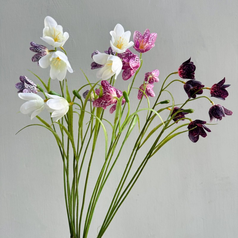 Artificial Fritillaria (Snake's Head) Flower Stem Wholesale | Kingyee Flora