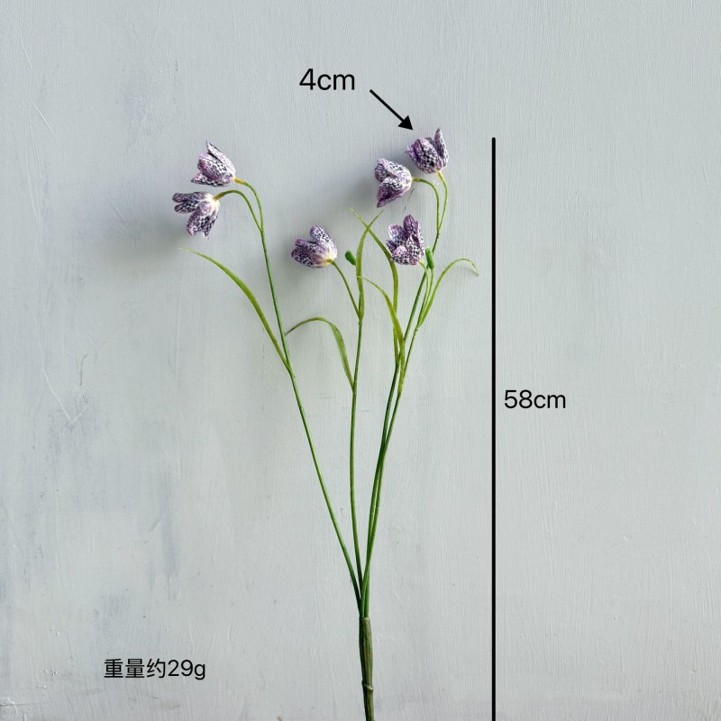 Artificial Fritillaria (Snake's Head) Flower Stem Wholesale | Kingyee Flora - Image 2