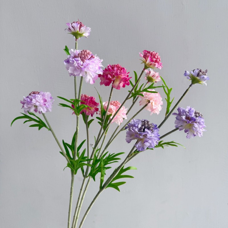 Artificial Scabiosa Pincushion Flower Wholesale | Kingyee Flora