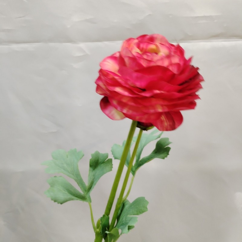 Artificial 2 Head Ranunculus Flower Stem Wholesale | Kingyee Flora - Image 4