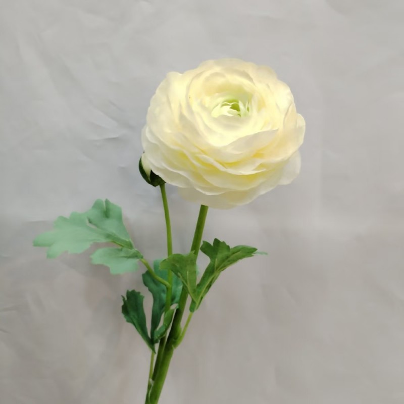 Artificial 2 Head Ranunculus Flower Stem Wholesale | Kingyee Flora - Image 9