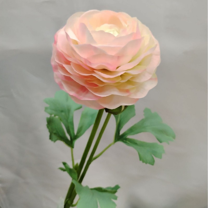 Artificial 2 Head Ranunculus Flower Stem Wholesale | Kingyee Flora - Image 8