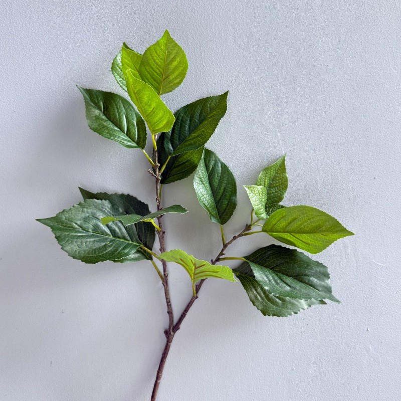 Real-Touch Hydrangea Leaf Greenery Stem Wholesale | Kingyee Flora - Image 6