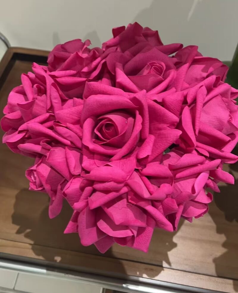 Real Touch Moisturizing Artificial Rose Bouquet - 7 Stems - Image 11