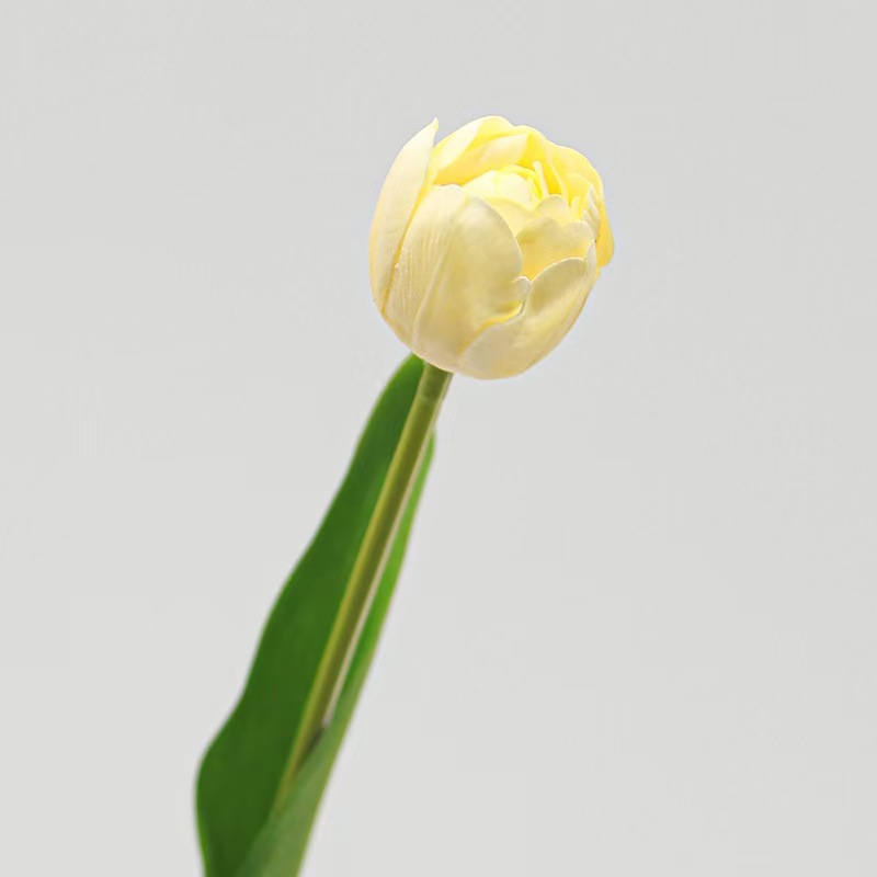 Real Touch Camellia Tulip Artificial Flower Stem Wholesale | Kingyee Flora - Image 3