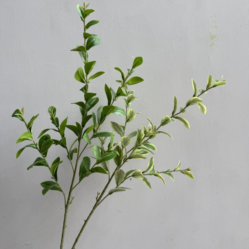 Artificial Goji Berry Leaf Greenery Stem Wholesale | Kingyee Flora - Image 2