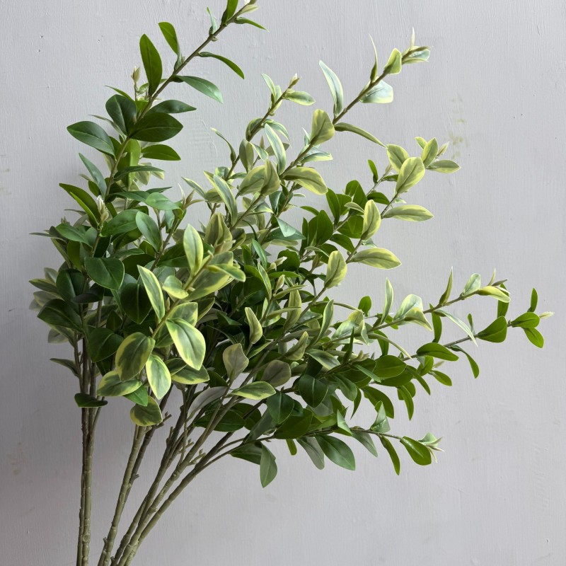 Artificial Goji Berry Leaf Greenery Stem Wholesale | Kingyee Flora - Image 3