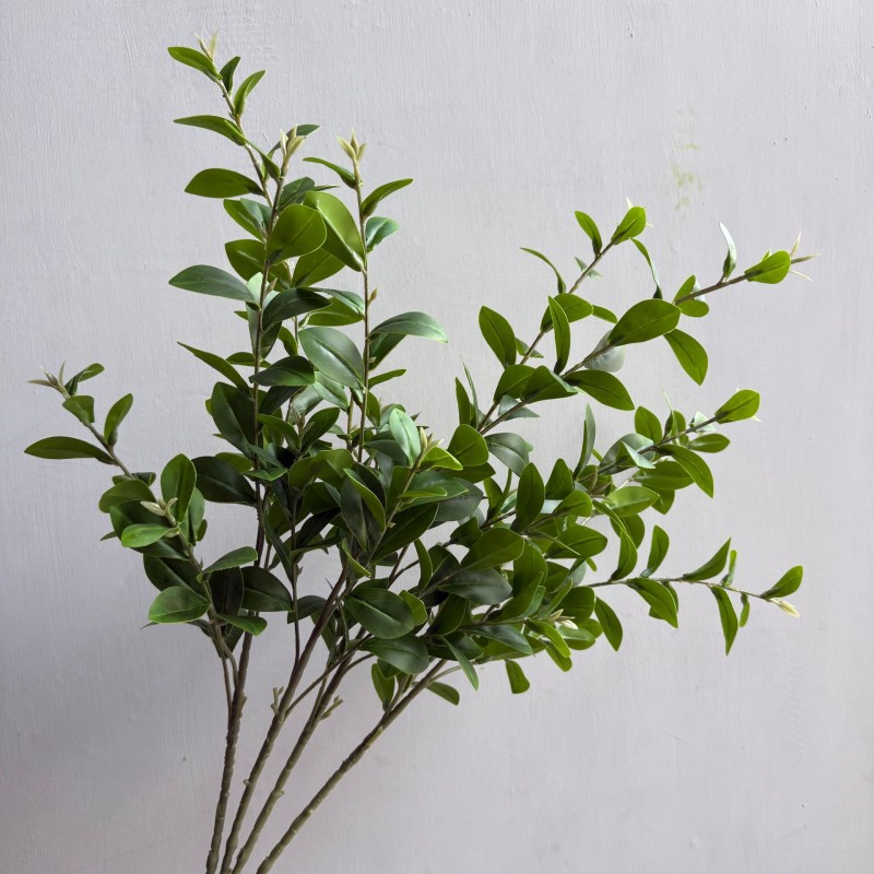 Artificial Goji Berry Leaf Greenery Stem Wholesale | Kingyee Flora - Image 4