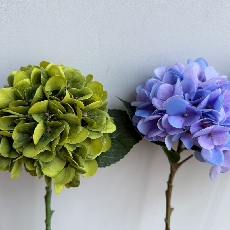 Artificial Single Hydrangea Flower Stem Wholesale | Kingyee Flora - Image 8