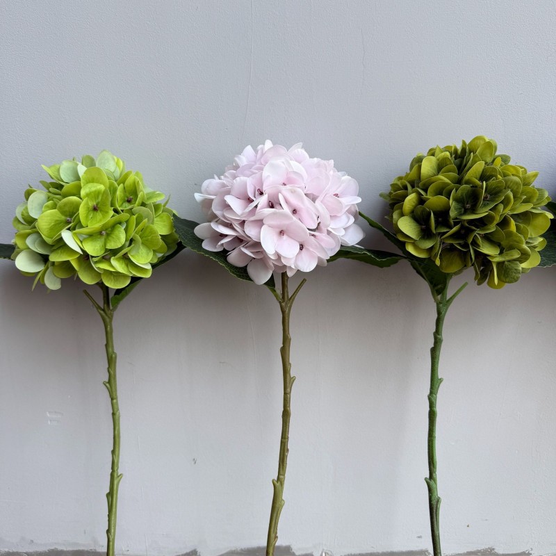 Artificial Single Hydrangea Flower Stem Wholesale | Kingyee Flora - Image 9