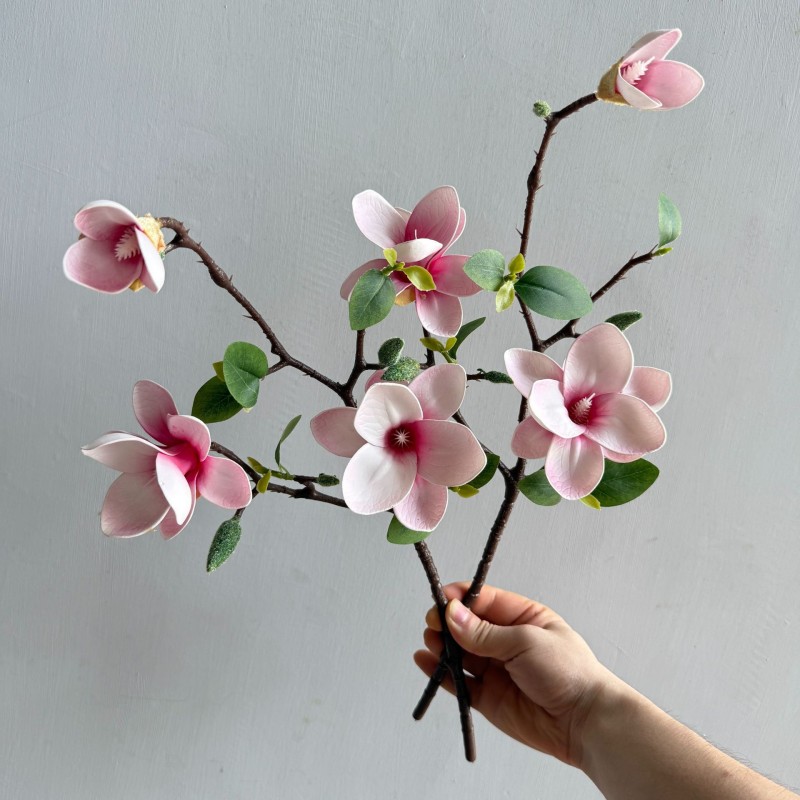 Artificial Magnolia Blossom Flower Stem Wholesale | Kingyee Flora - Image 7